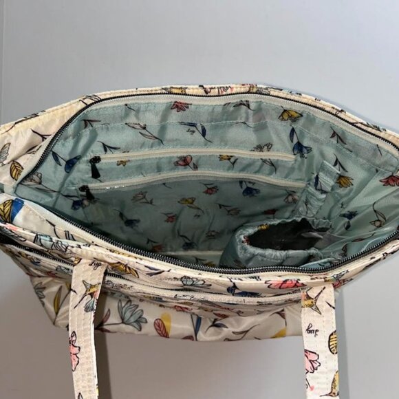 Lug Skyliner Tote Bag Hummingbird Floral - Picture 12 of 14